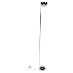 Robert Sonneman Kovacs Mid Century Modern Modernist Chrome Floor Lamp Torchiere