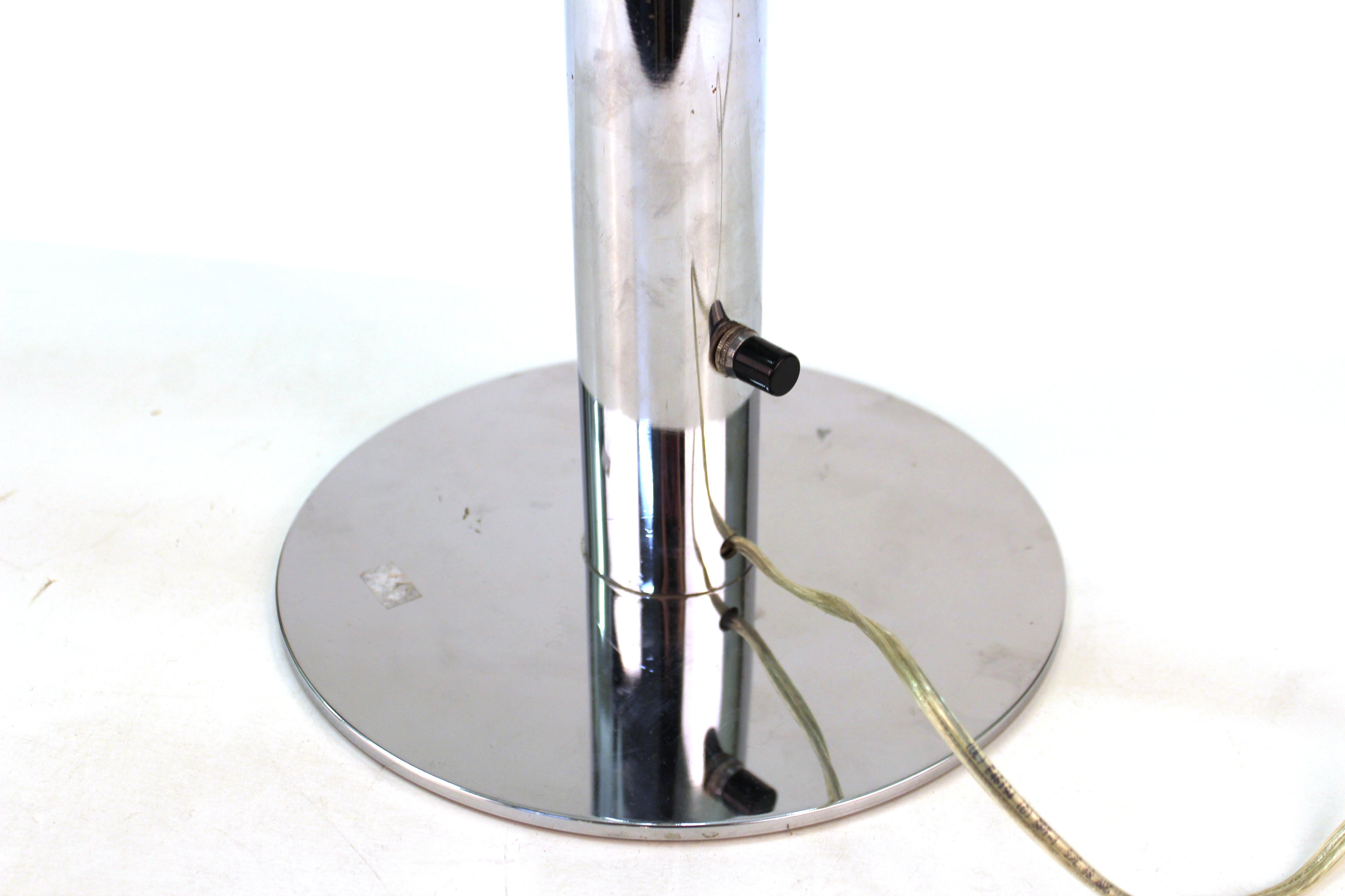 Late 20th Century Robert Sonneman Molecular Metal Table Lamp