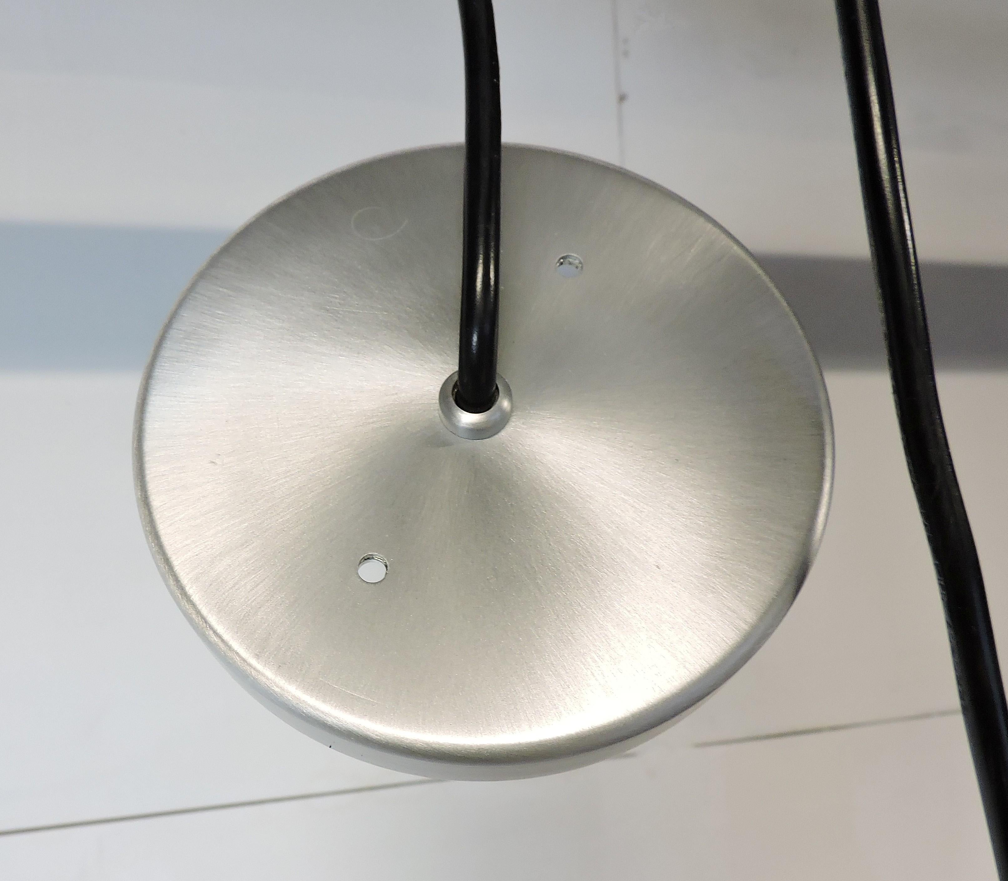Steel Robert Sonneman NOS Ventilator Series Postmodern Pendant Light For Sale