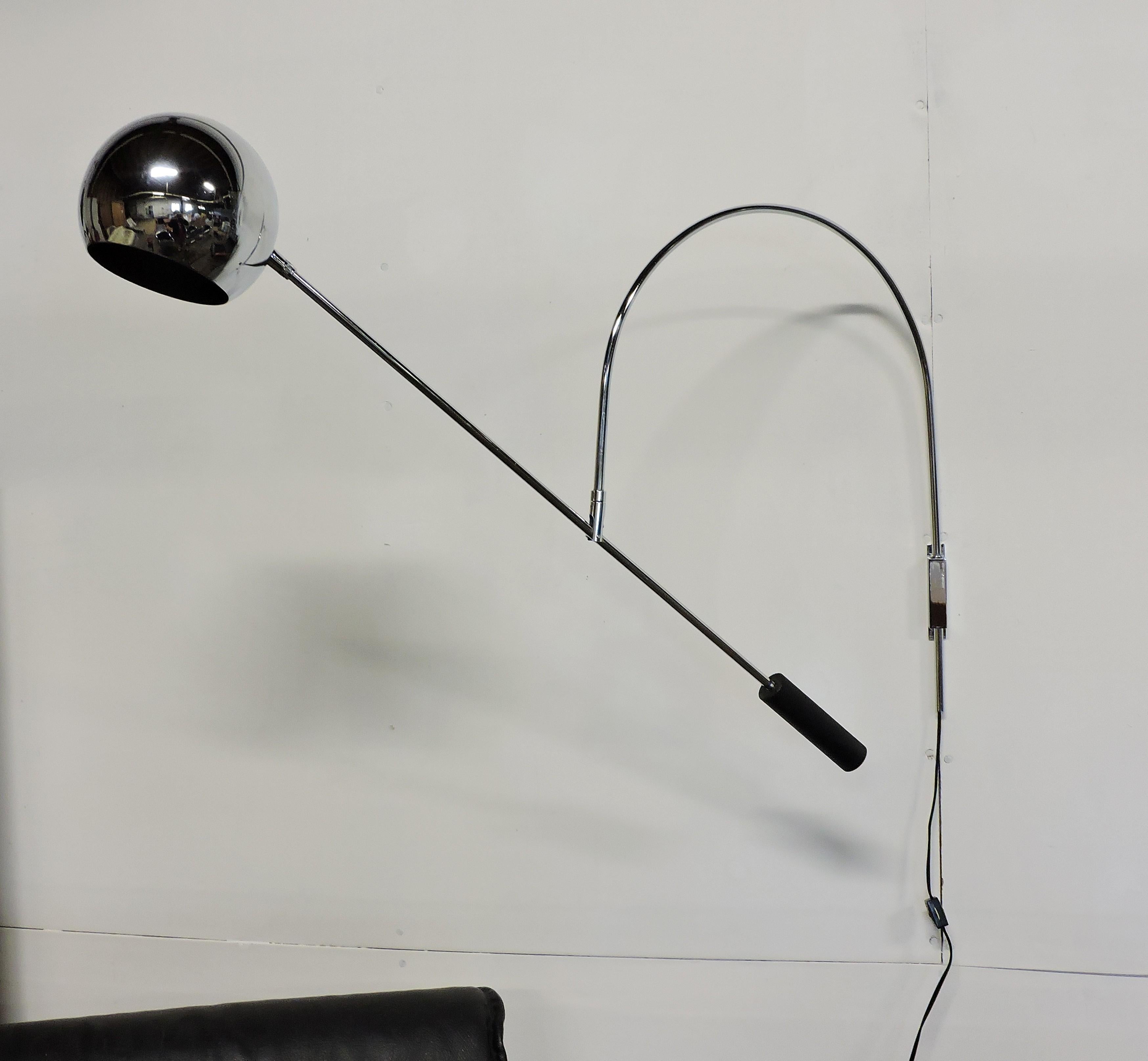 sonneman orbiter wall lamp