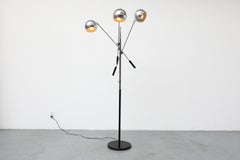 Robert Sonneman "Orbiter" Trienale Triple Globe Floor Lamp