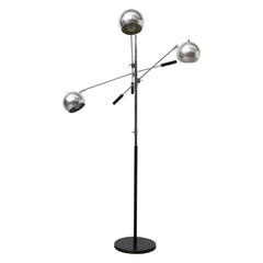 Robert Sonneman "Orbiter" Trienale Triple Globe Floor Lamp