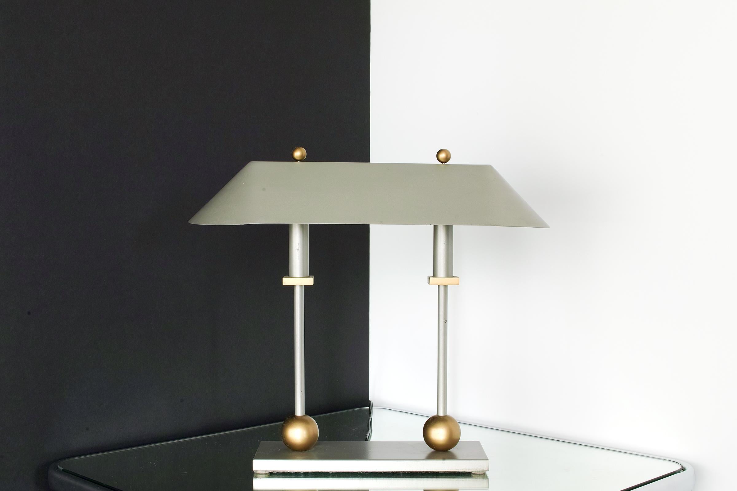 Lampe postmoderne Robert Sonneman 8
