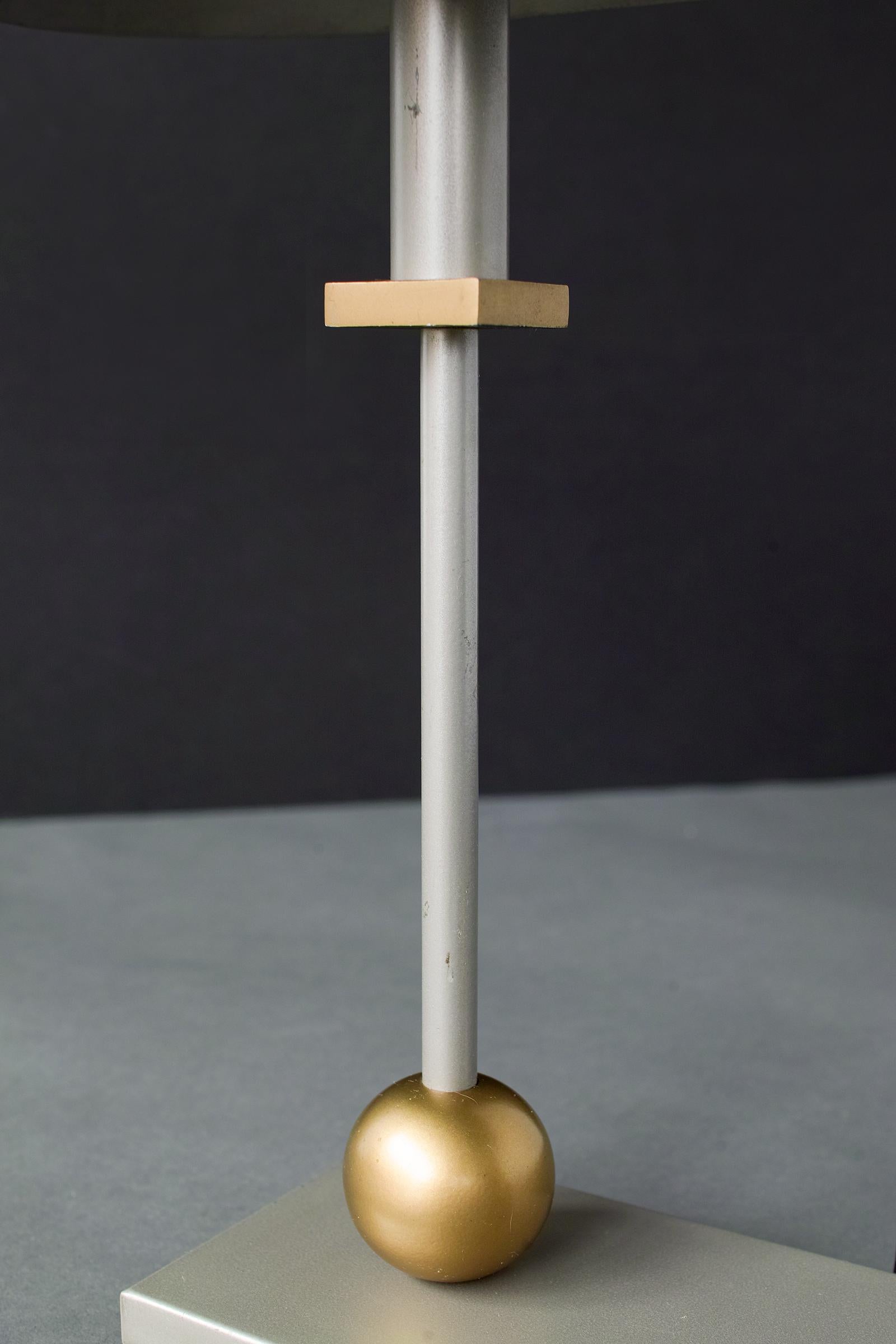 Metal Robert Sonneman Postmodern Lamp