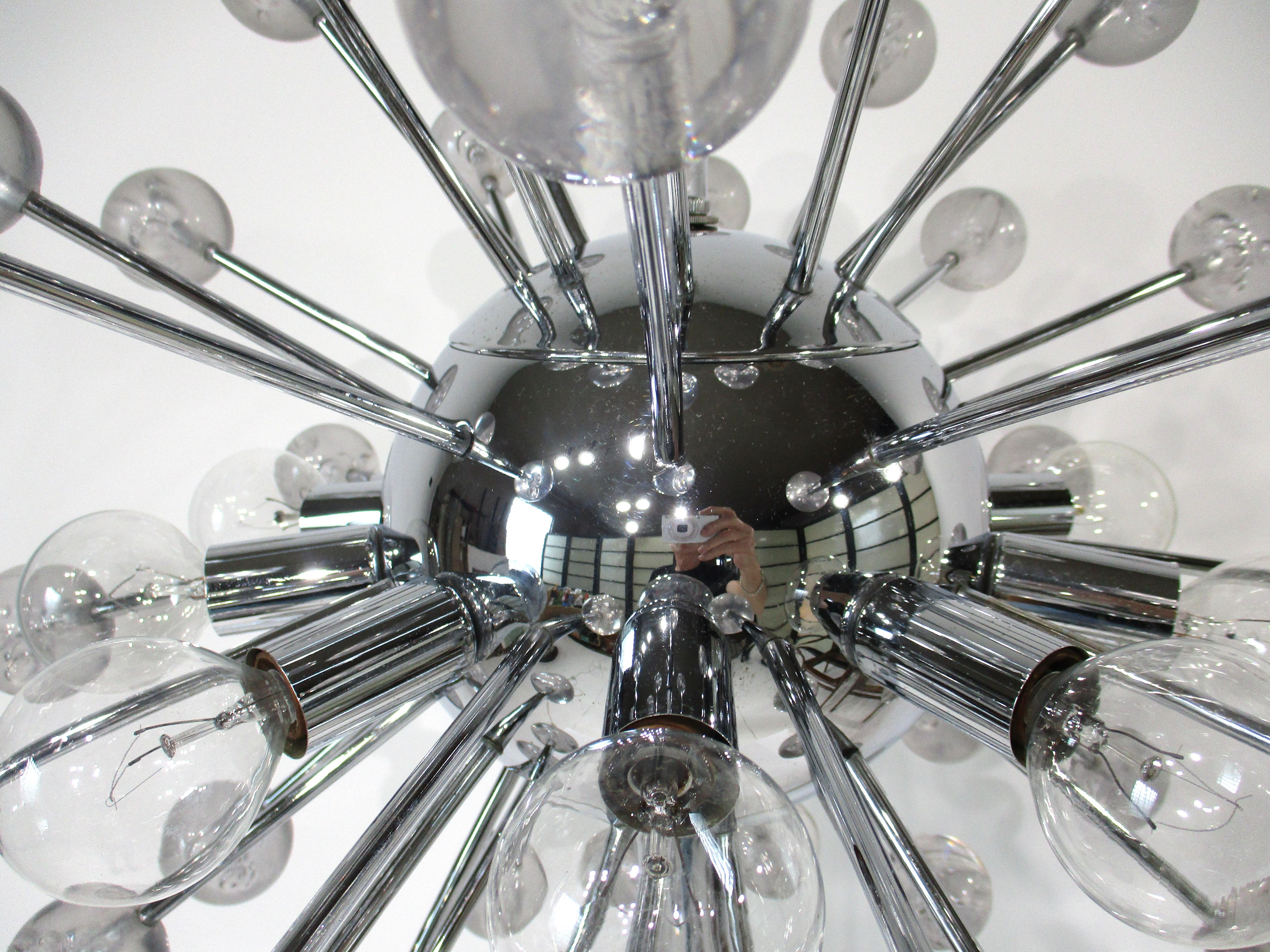 Robert Sonneman Lámpara de mesa Sputnik atómico de la era espacial en Bueno estado para la venta en Cincinnati, OH