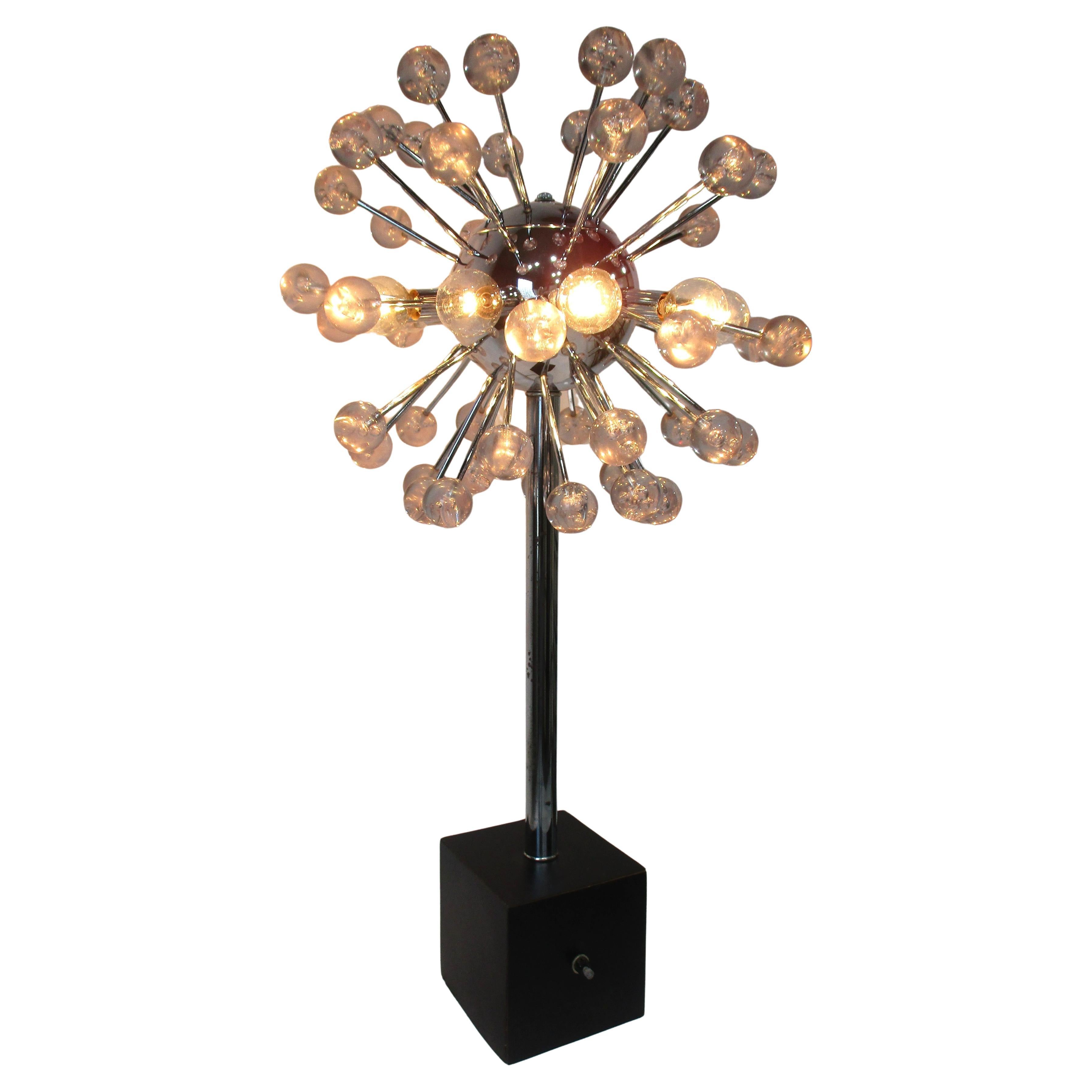 Robert Sonneman Space Age Atomic Sputnik Table Lamp