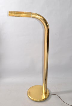 Rainbow Lamp Company Space Age Bronze Floor Lamp Designed by Jim Bindman 1980