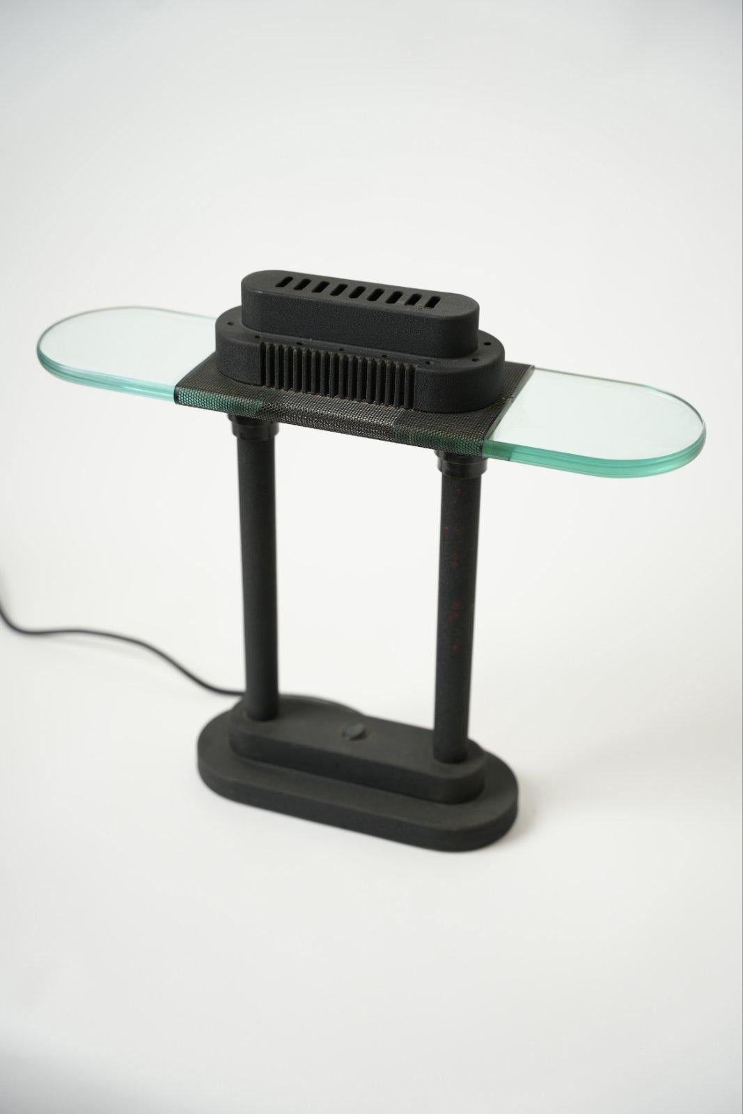 Robert Sonneman lampe de bureau postmoderne des années 1980 en vente 2