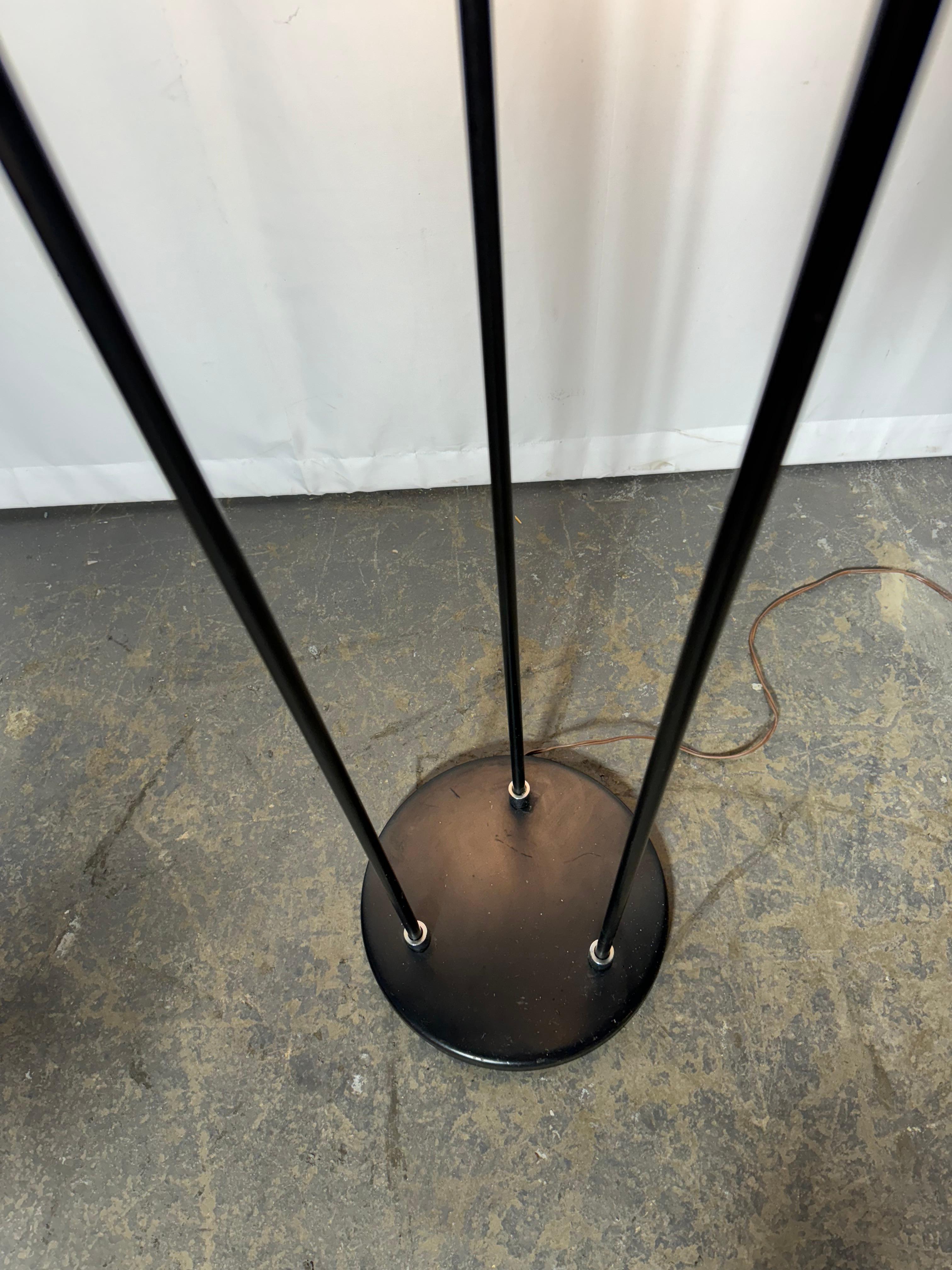 Robert Sonneman Triple Eyeball Floor Lamp, , Chrome Ball Globes For Sale 1