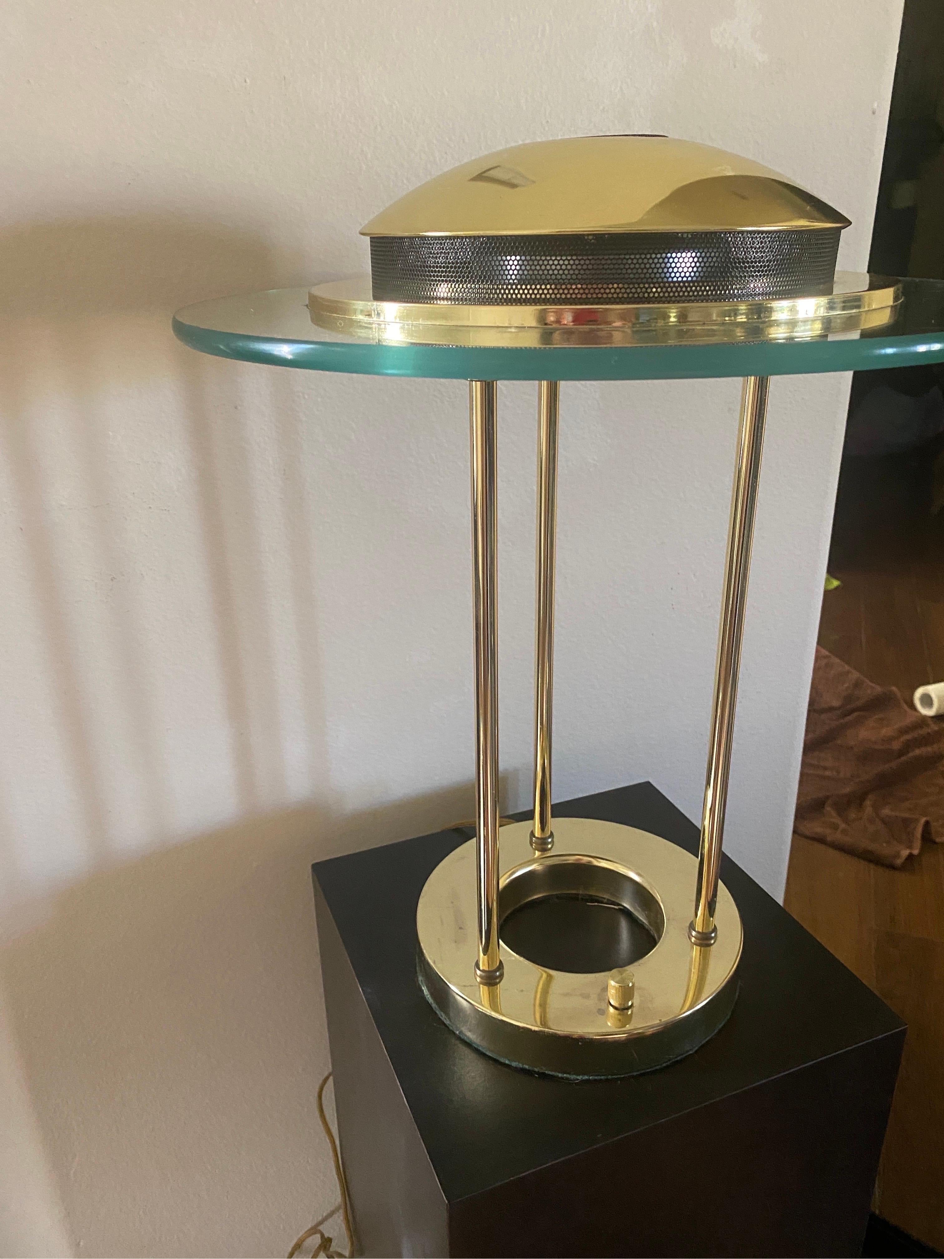 robert sonneman saturn lamp