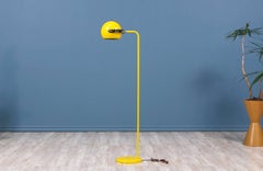 Robert Sonneman Yellow Enameled Floor Lamp