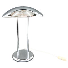 Robert Sonneman's Chrome Mushroom Lamp for Ikea, 1980s