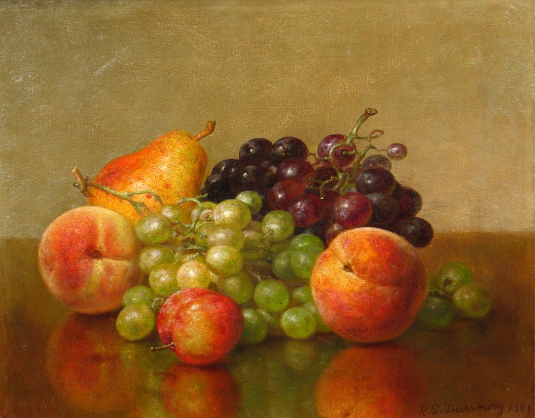 Robert Spear Dunning Still-Life Painting - An Arrangement of Fruit