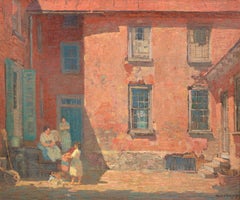 Antique Courtyard at Noon
