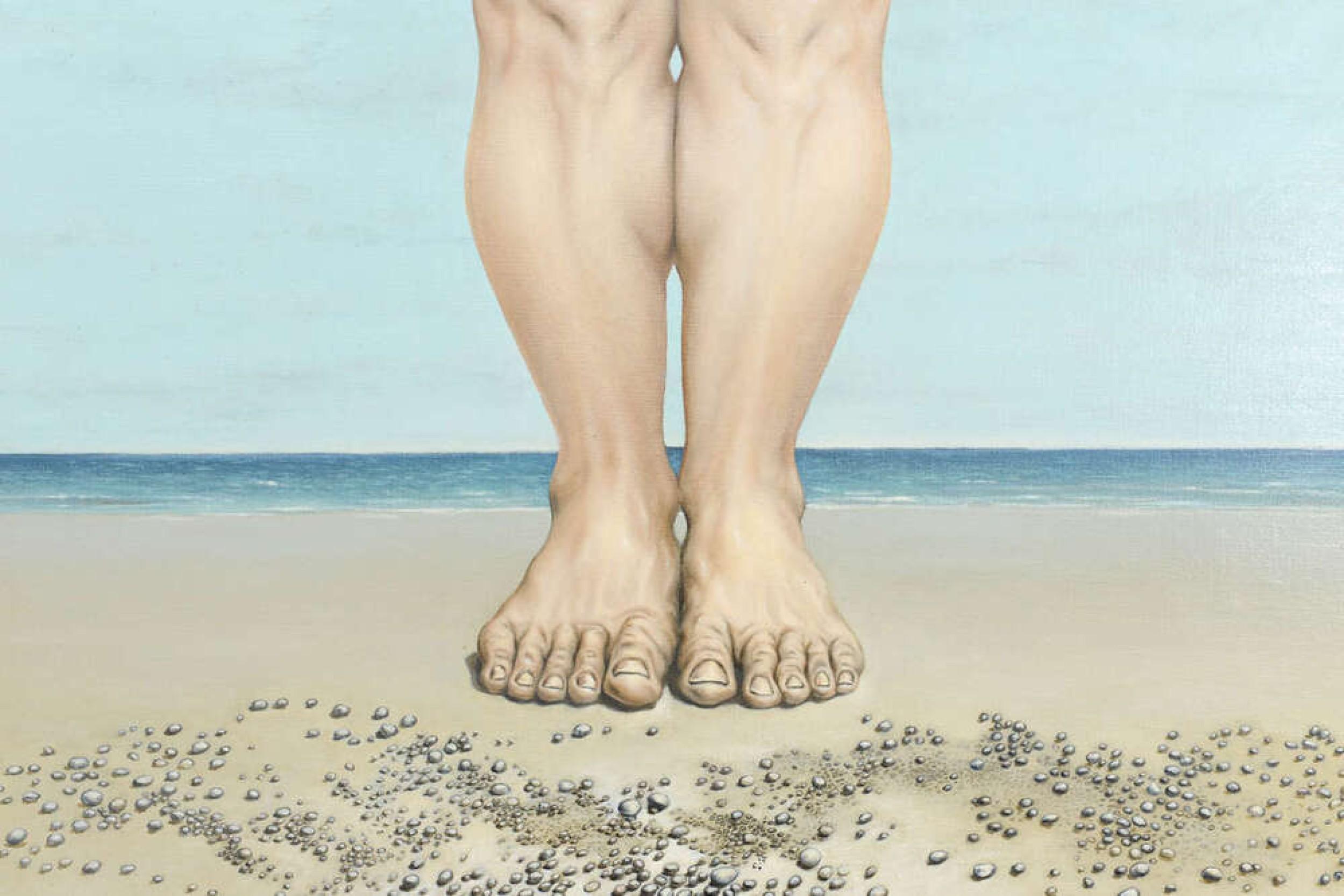 Robert Springfels Amerikanisches Zeitgenössisches Öl auf Leinwand Figuratives Gemälde, Titel im Angebot 2