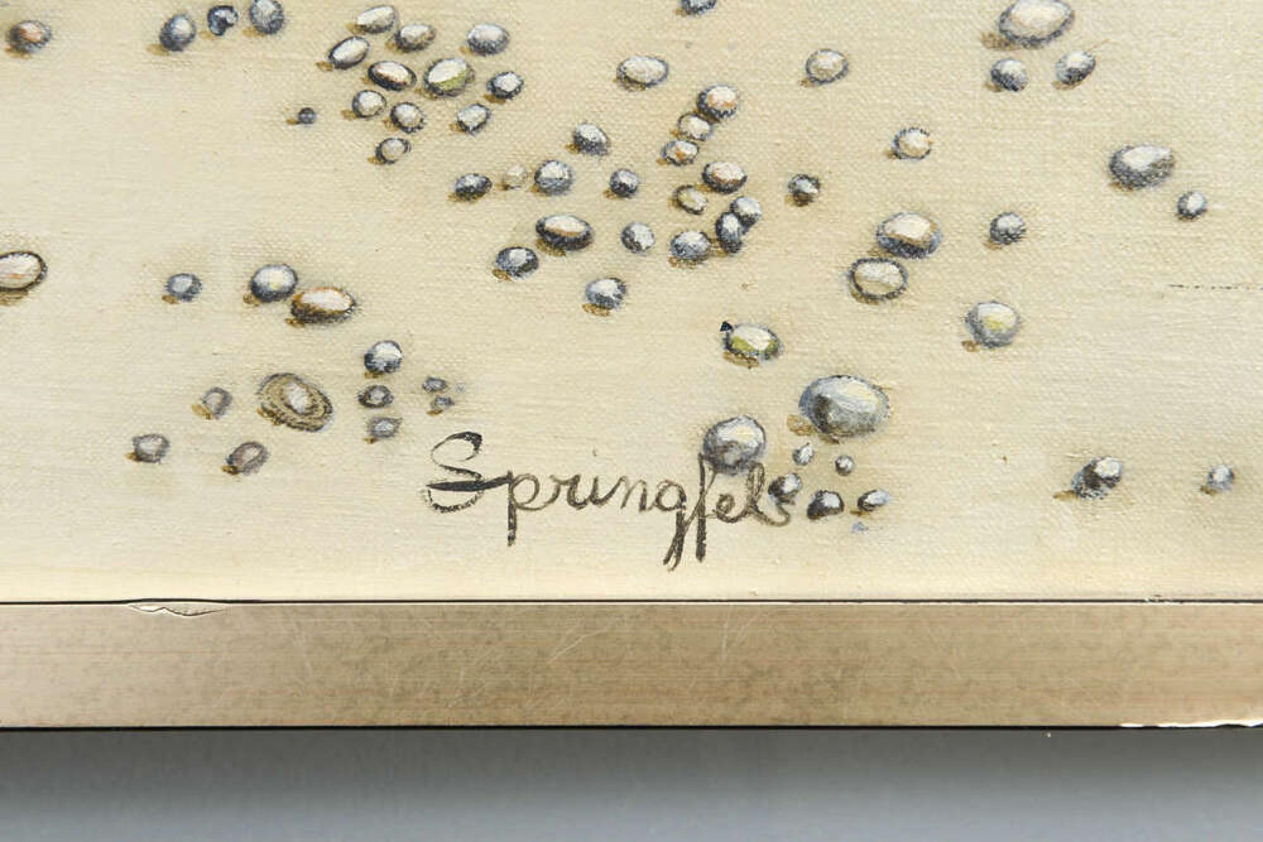 Robert Springfels Amerikanisches Zeitgenössisches Öl auf Leinwand Figuratives Gemälde, Titel (Handbemalt) im Angebot