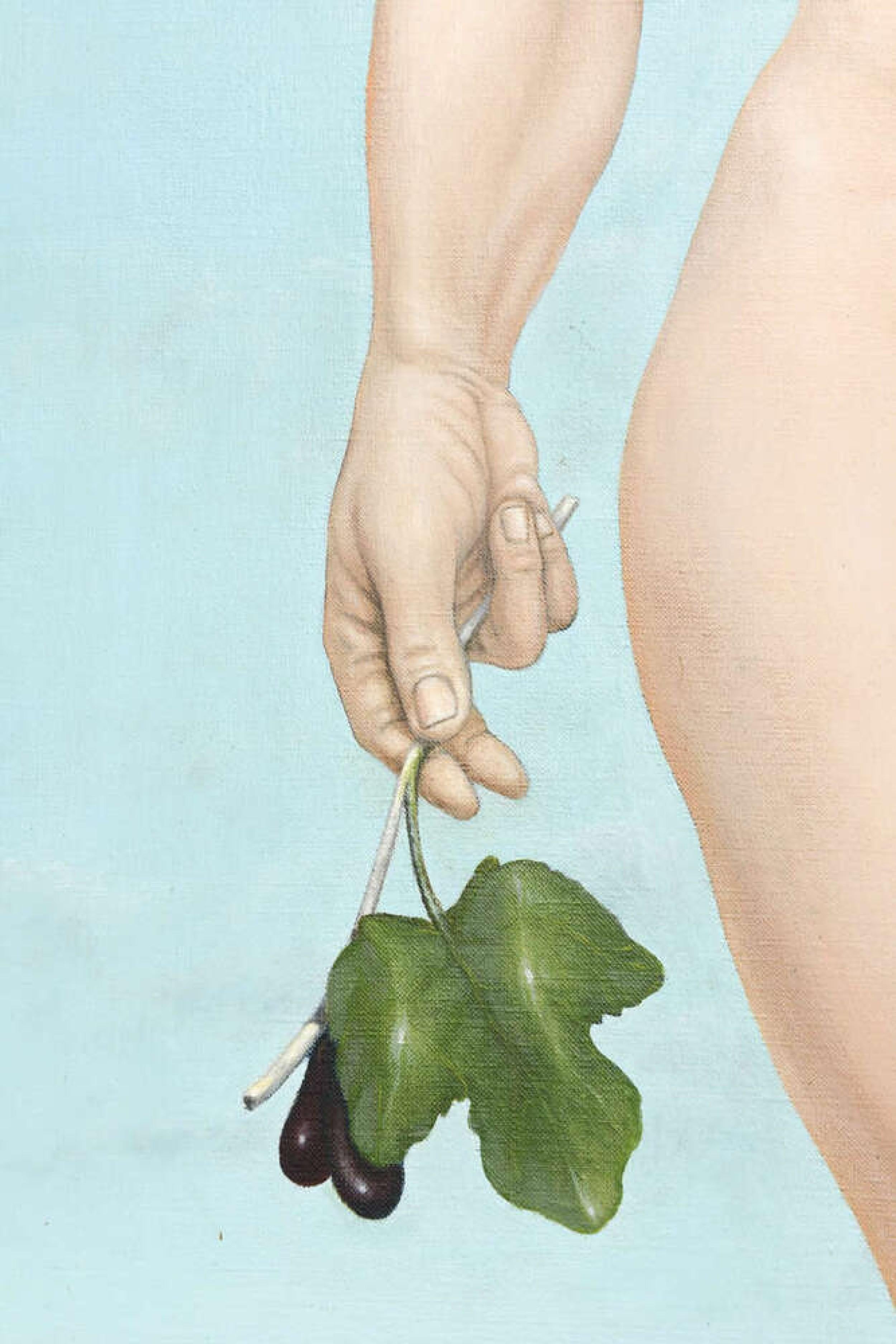 Robert Springfels Amerikanisches Zeitgenössisches Öl auf Leinwand Figuratives Gemälde, Titel im Zustand „Gut“ im Angebot in Queens, NY