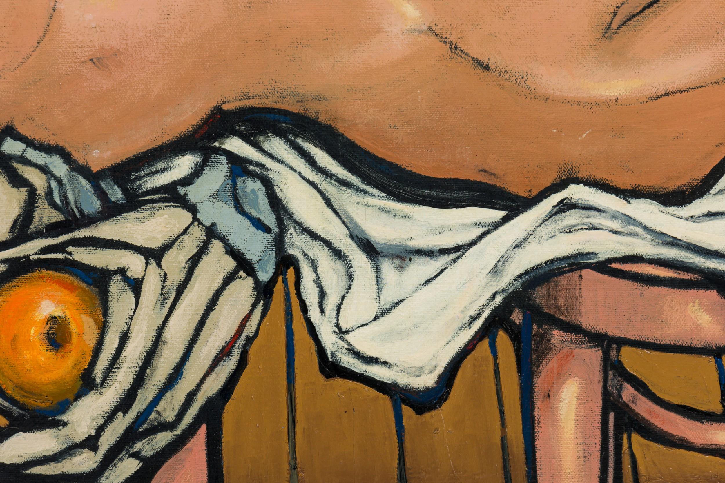 Robert Springfels American Contemporary Oil on Canvas, Titled 