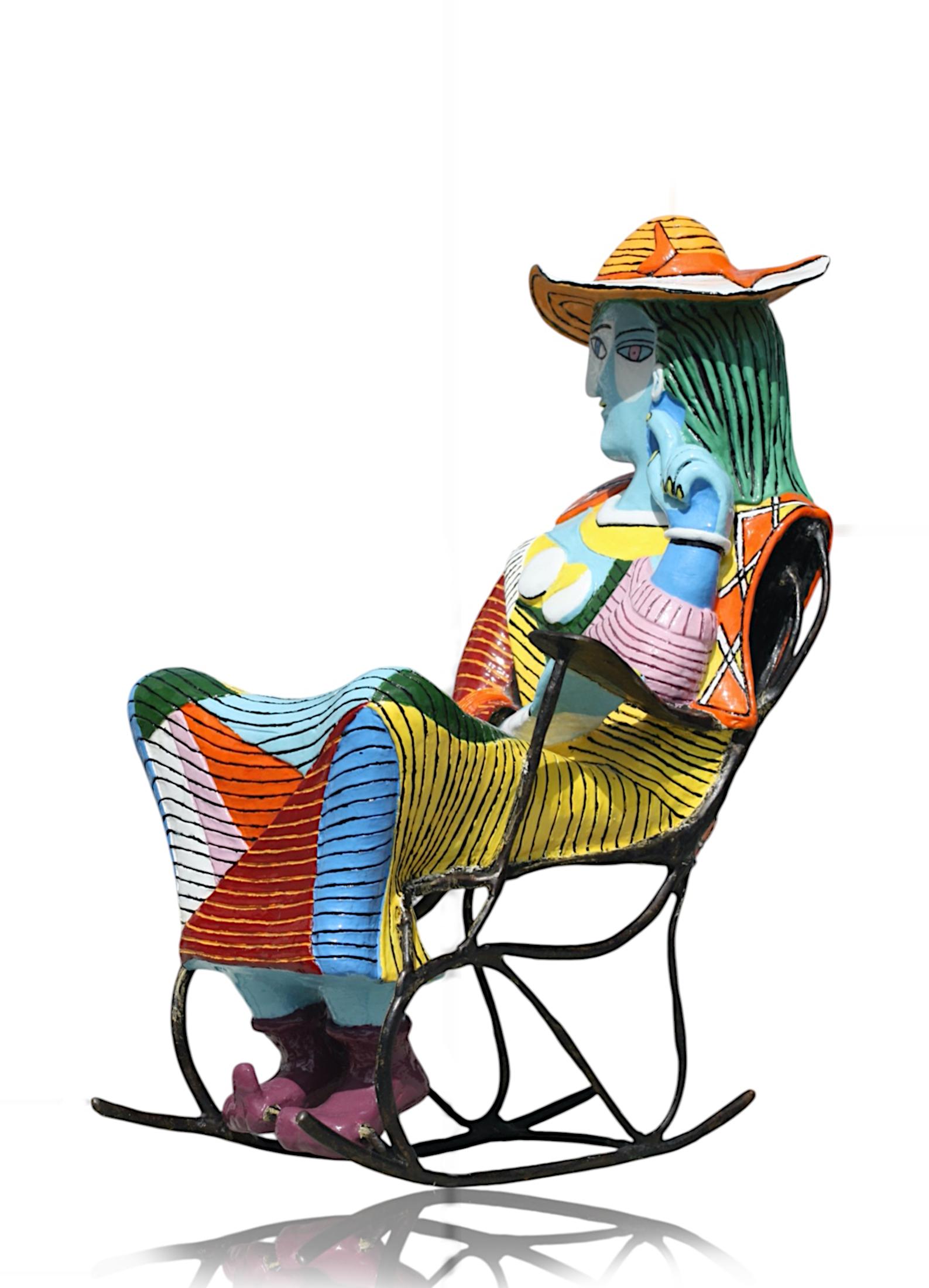 20ième siècle Robert St. Croix, (Américain, 20e siècle) Sculpture en vente