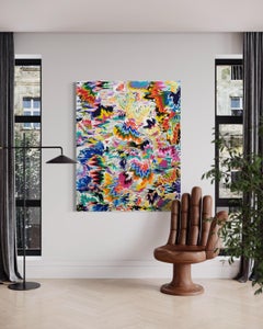 Colorways Continued - Bright, Multicolored, Abstract Painting