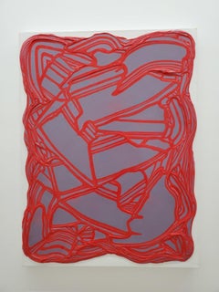 Anti-Sporadic (#24), Acrylic on Canvas Painting by Robert Standish, 2019