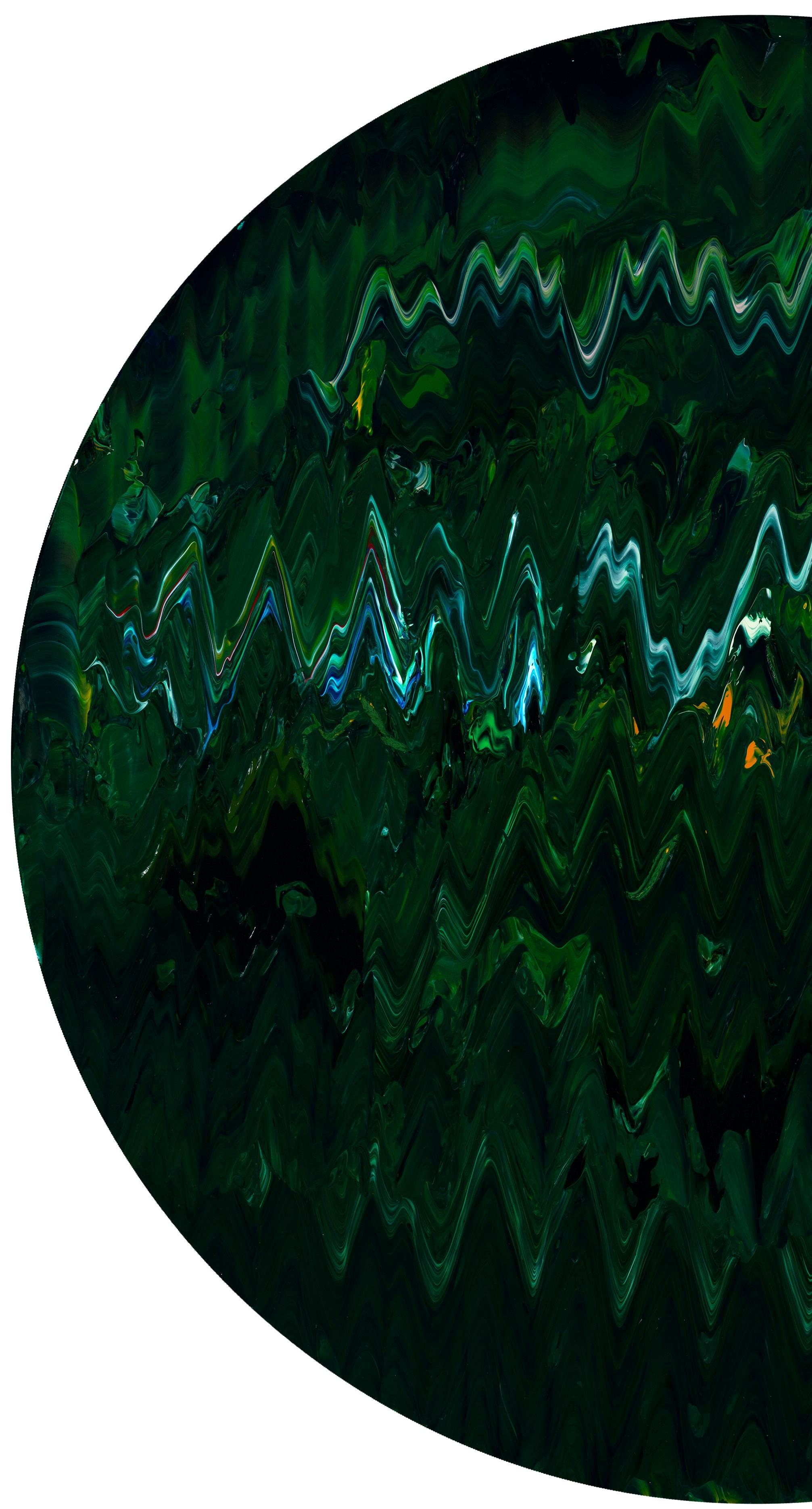 Immergrün, 2023 (Abstrakt), Painting, von Robert Standish