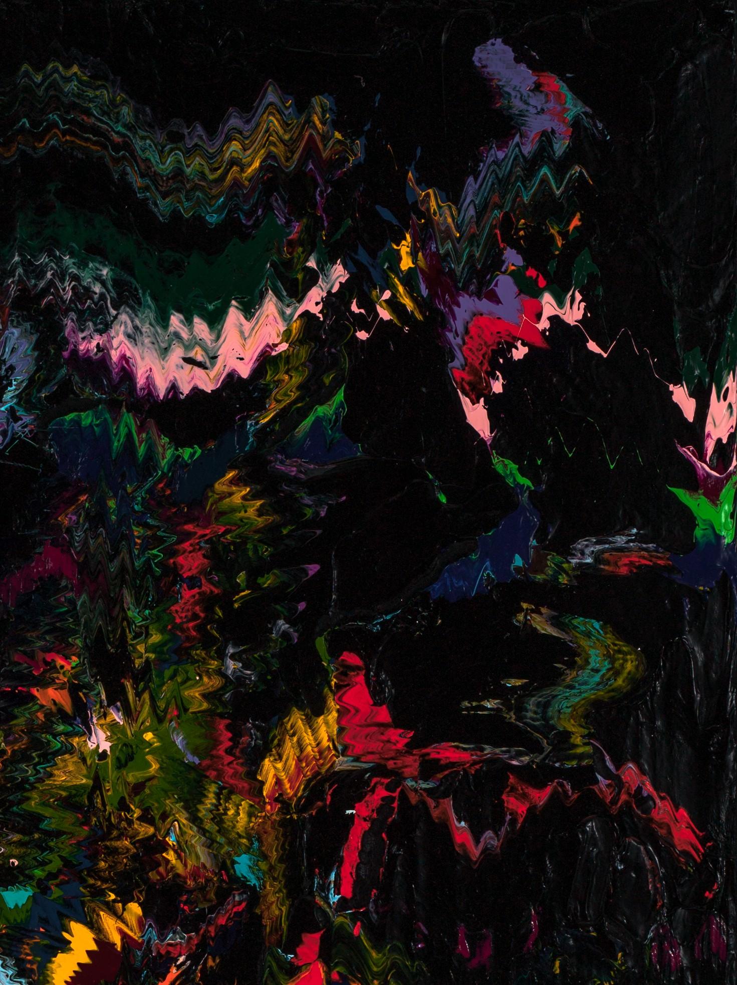 Luminiferous (#2) (Abstrakt), Painting, von Robert Standish