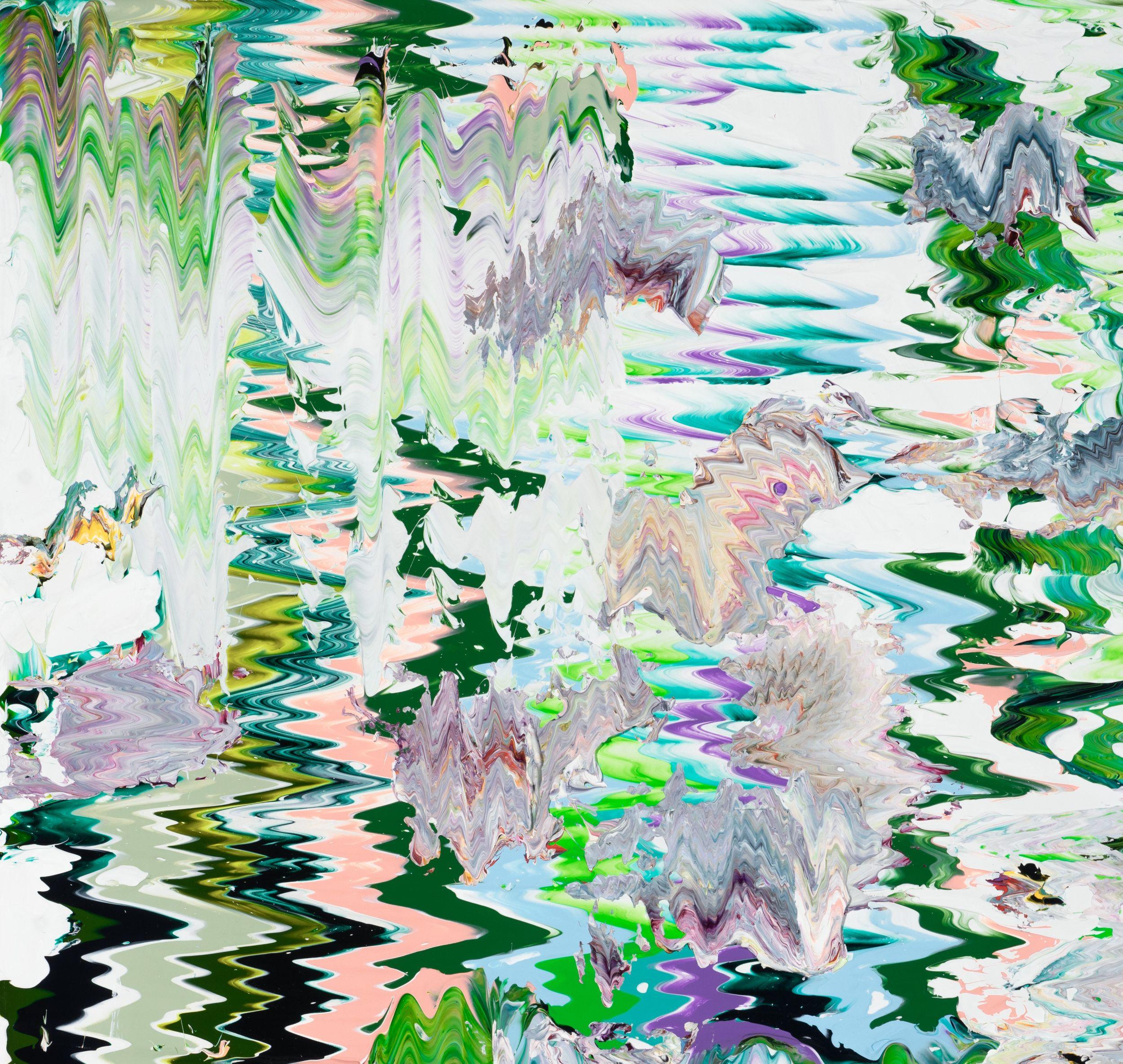 Matrix - Abstract Painting by Robert Standish