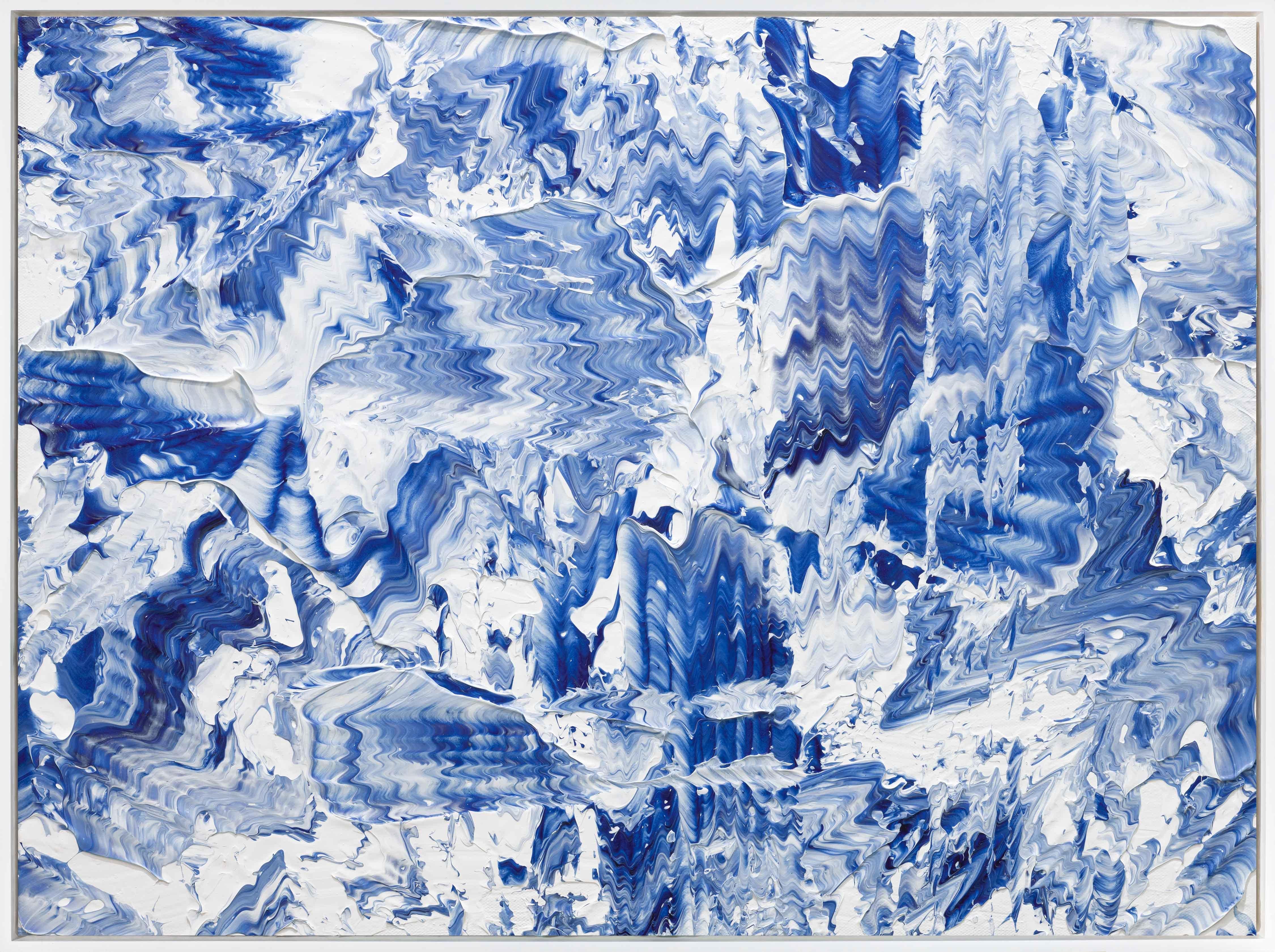 Provenienza sconosciuta - Painting Astratto di Robert Standish