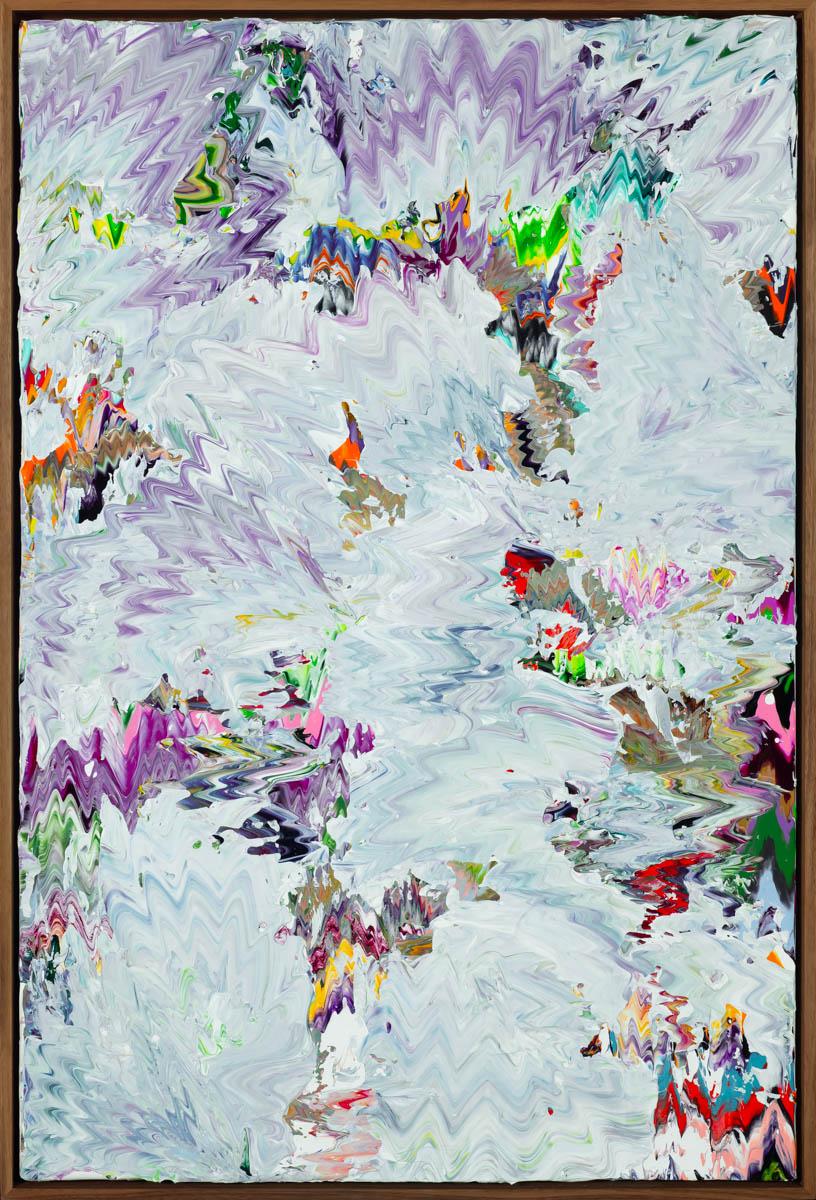 Rapids, 2022 (Abstrakt), Painting, von Robert Standish