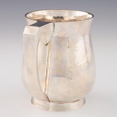 Robert Stone Sterling Silver Pint Tankard London 1953