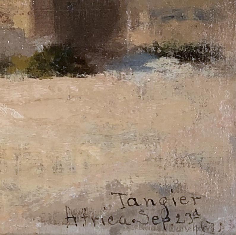 Tangier - Realist Painting by Robert Swain Gifford