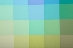 Gradient Squares, Abstract Geometric Screenprint by Robert Swain