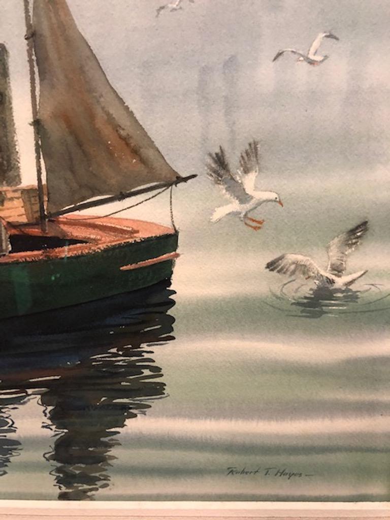Pintura de Robert T. Hayes siglo XX en venta