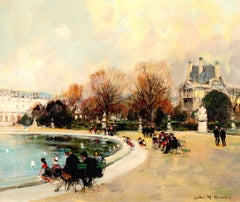 Autumn in the Tuileries Gardens, Paris