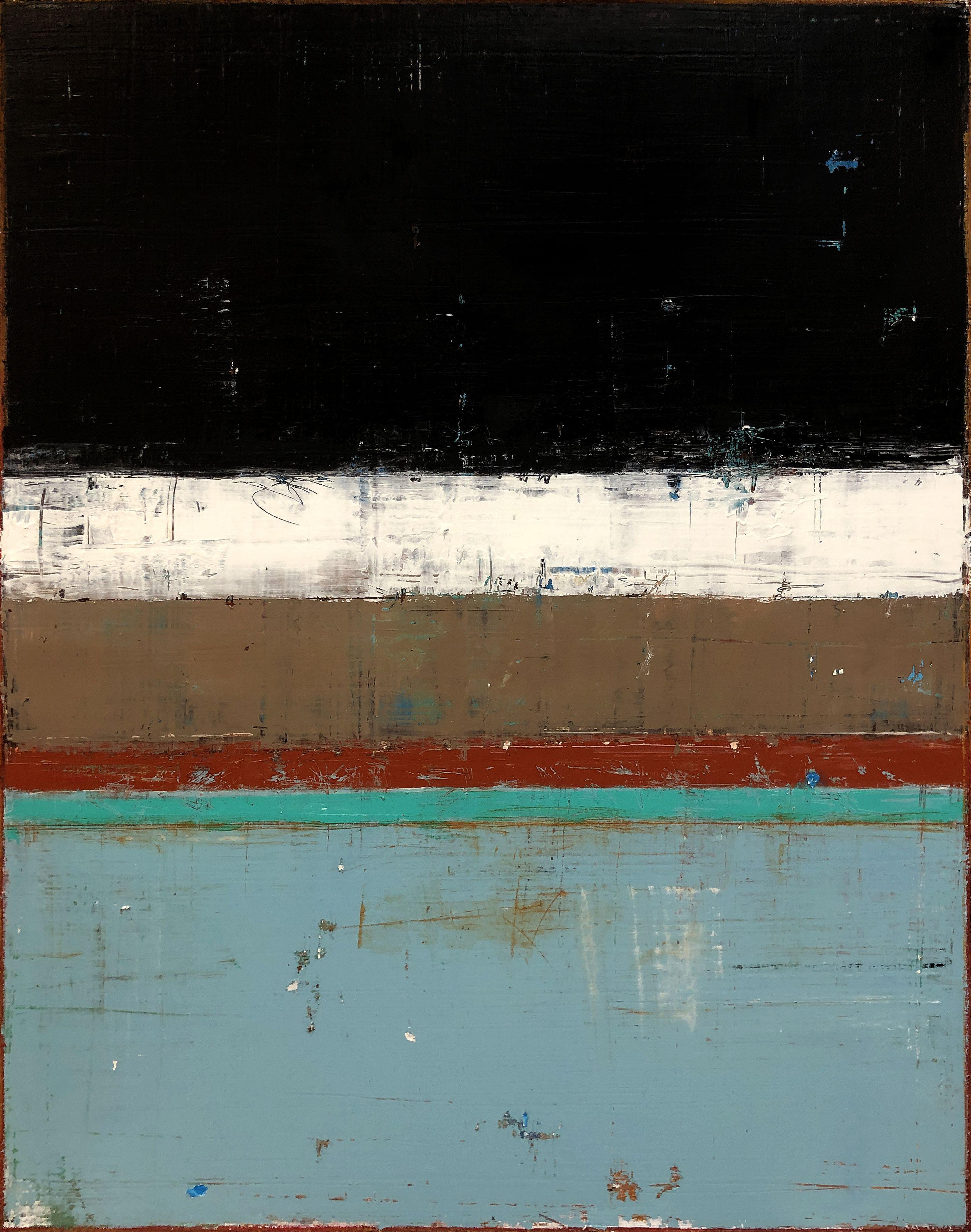 Abstract Painting di Robert Tillberg - Scaduto, Pittura, Olio su tela