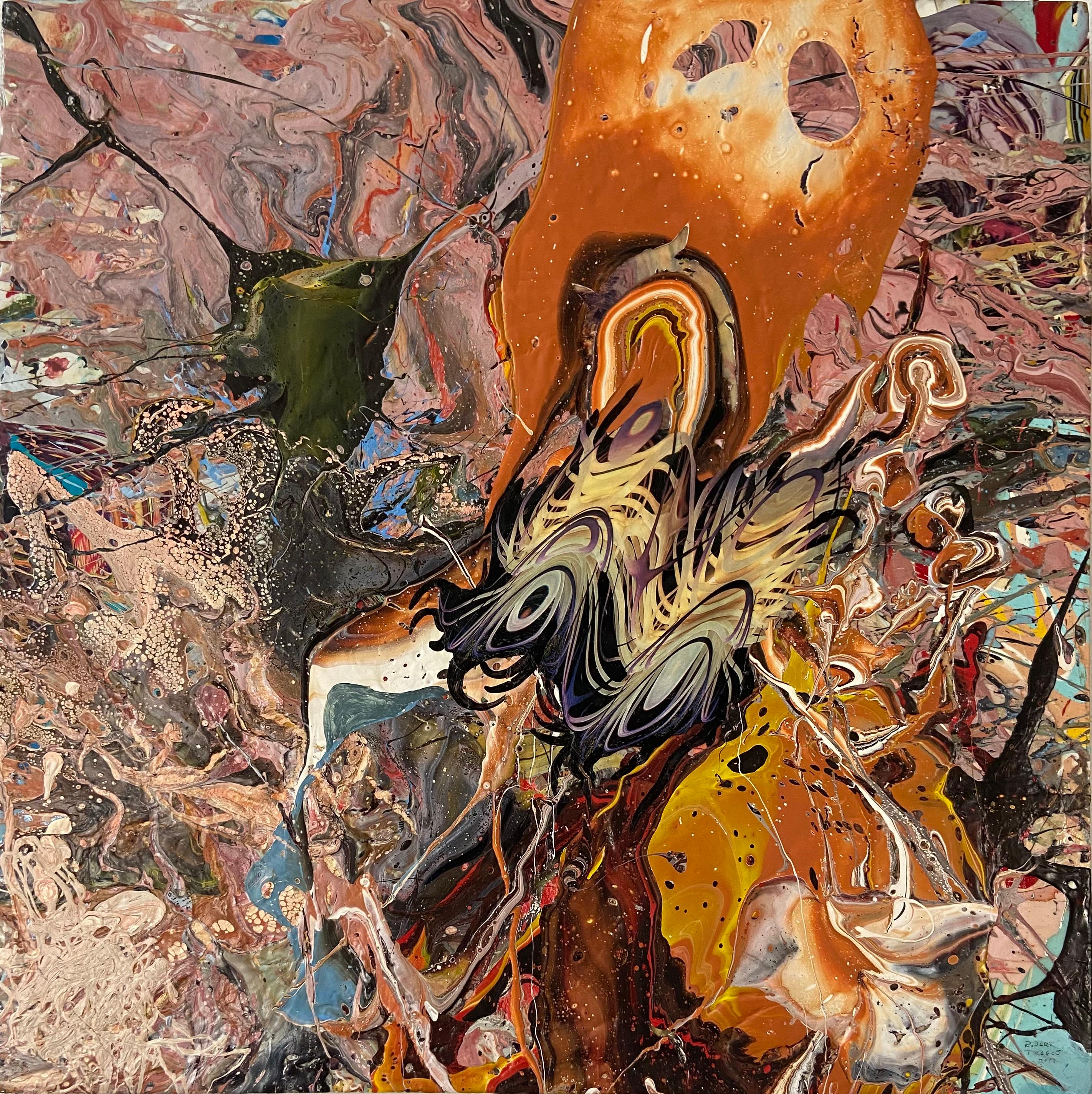 Abstract Painting di Robert Treece - Strati di esagerazione