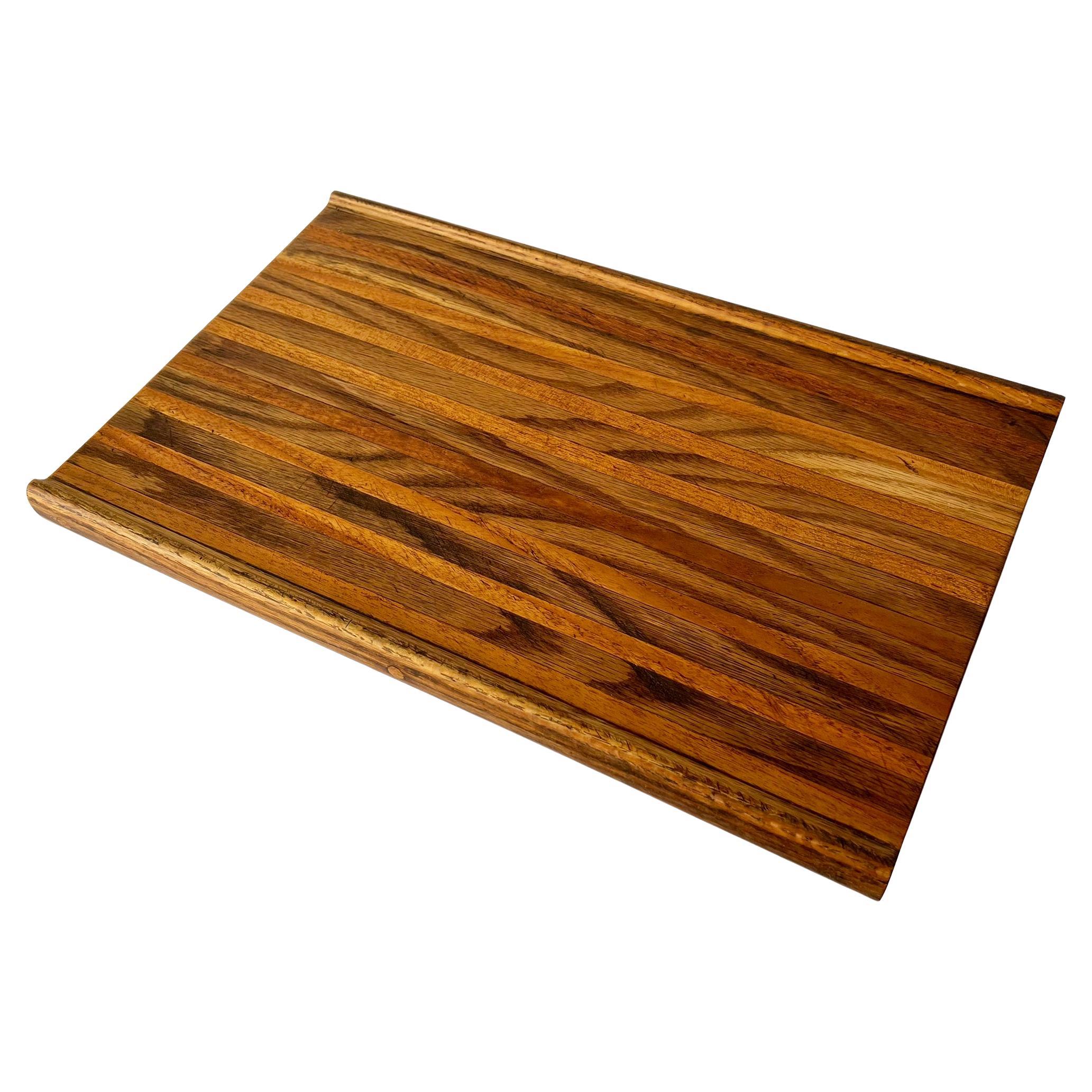 Robert Trout California Studio Made Allied Crafts Laminated Wood Cutting Board For Sale