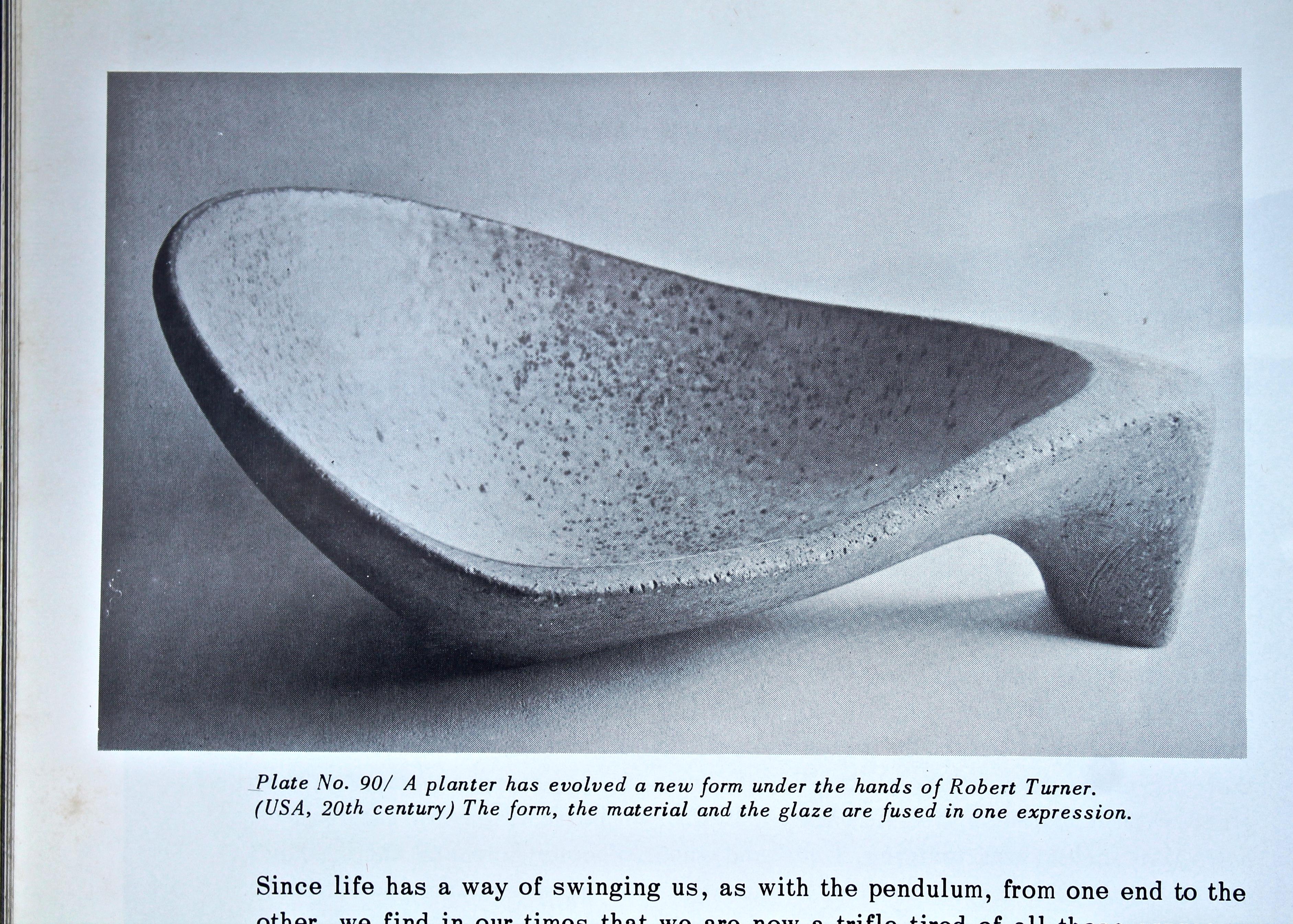 Robert Turner Important 1949 'Black Mountain College' Ceramic Bowl In Good Condition In Sharon, CT