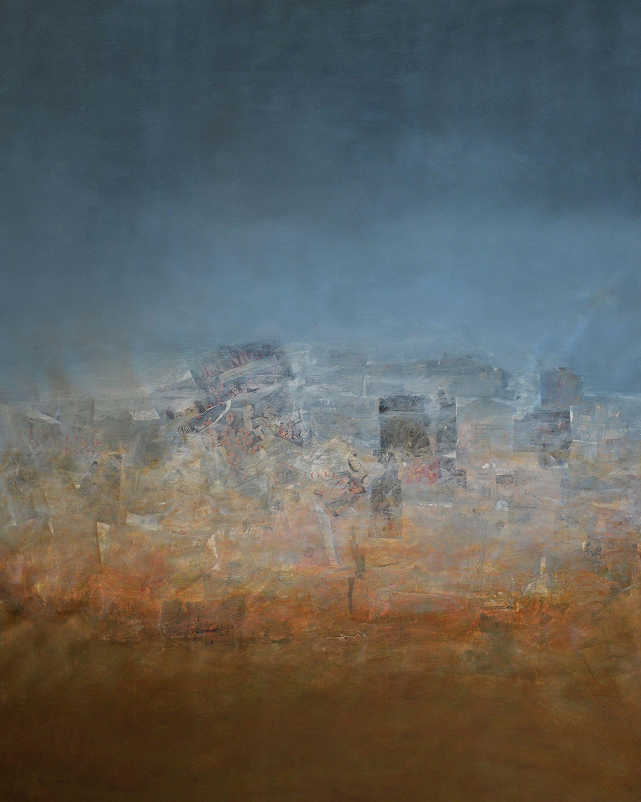 Bazaar, tecnica mista su tela - Mixed Media Art di Robert van Bolderick
