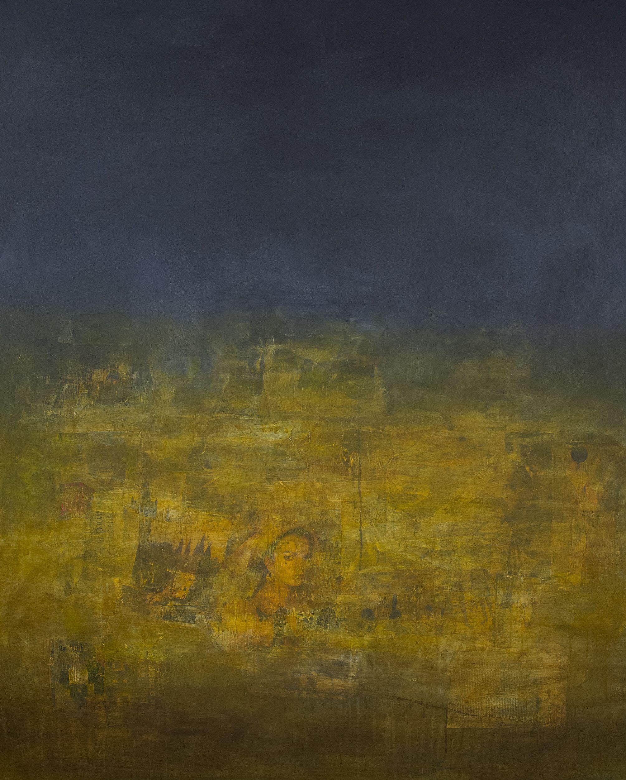 Revolution Aromatica, tecnica mista su tela - Mixed Media Art di Robert van Bolderick