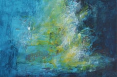 Colgate, abstract coastline, light blue, iceblue