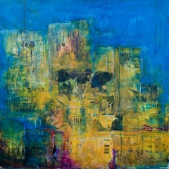 Chicas de cine y gilipollas, Pintura, Acrílico sobre lienzo