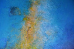 Le sacre du printemps, abstract coastline, light blue