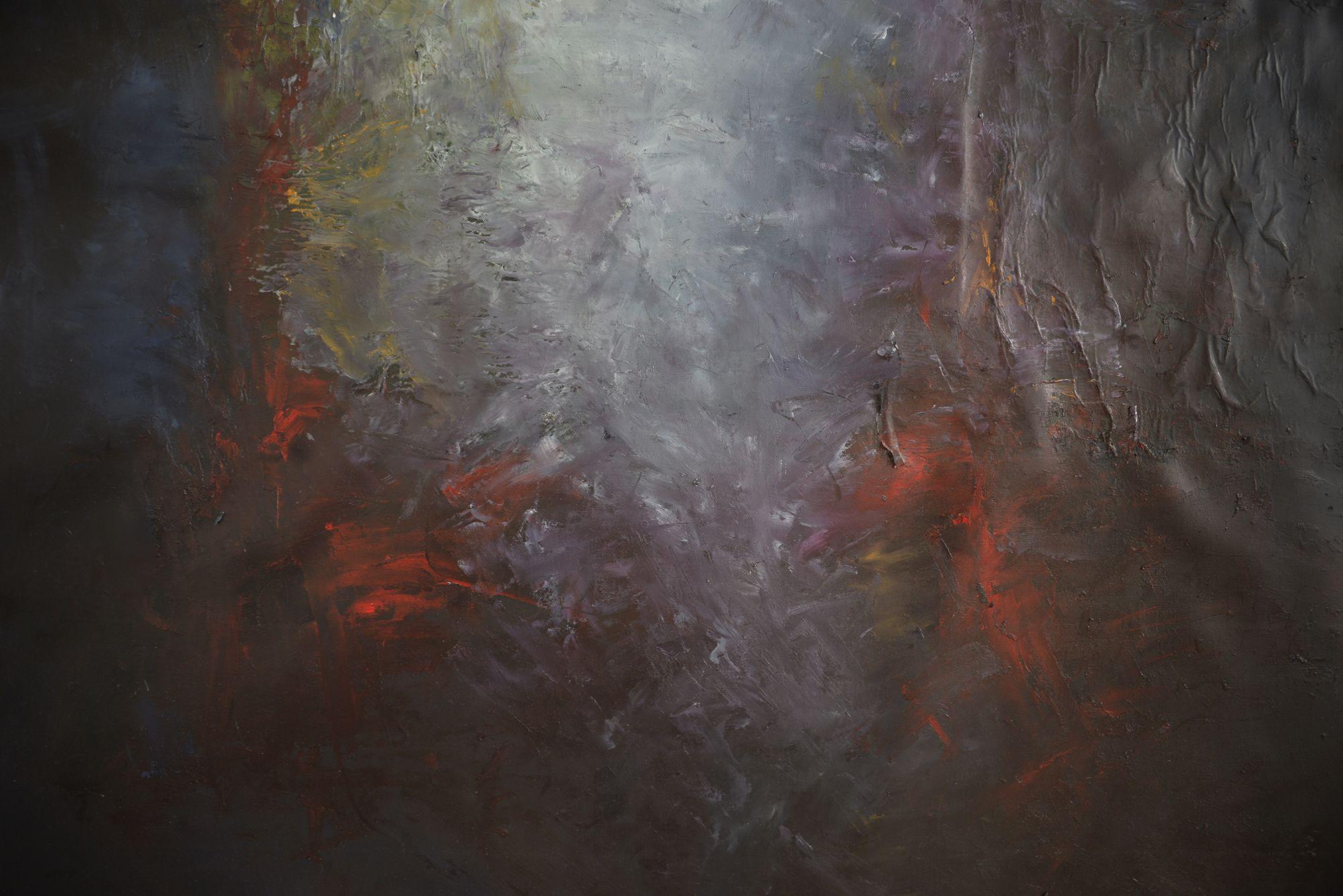 Fuente, Pintura, Óleo sobre lienzo - Painting Expresionismo abstracto de Robert van Bolderick
