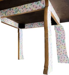 Robert Venturi for Knoll Chippendale Chair & Table Model No. 65848 set, 1984