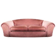 Robert Venturi Knoll ‘Grandma’ Loveseat Sofa Chenille, 1984, Postmodern Couch
