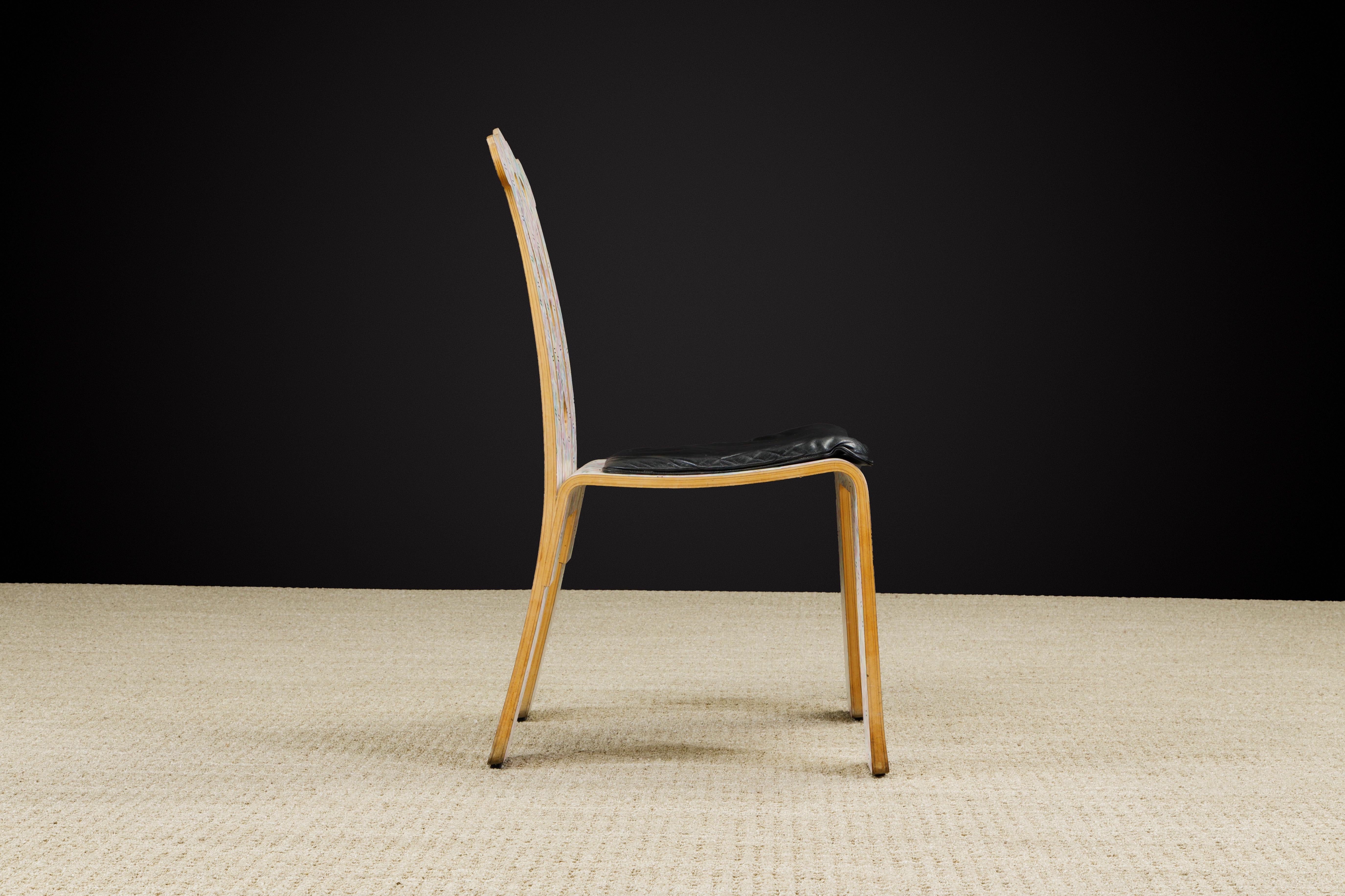 Robert Venturi Post-Modern 'Chippendale' Chair for Knoll International, c. 1985 4