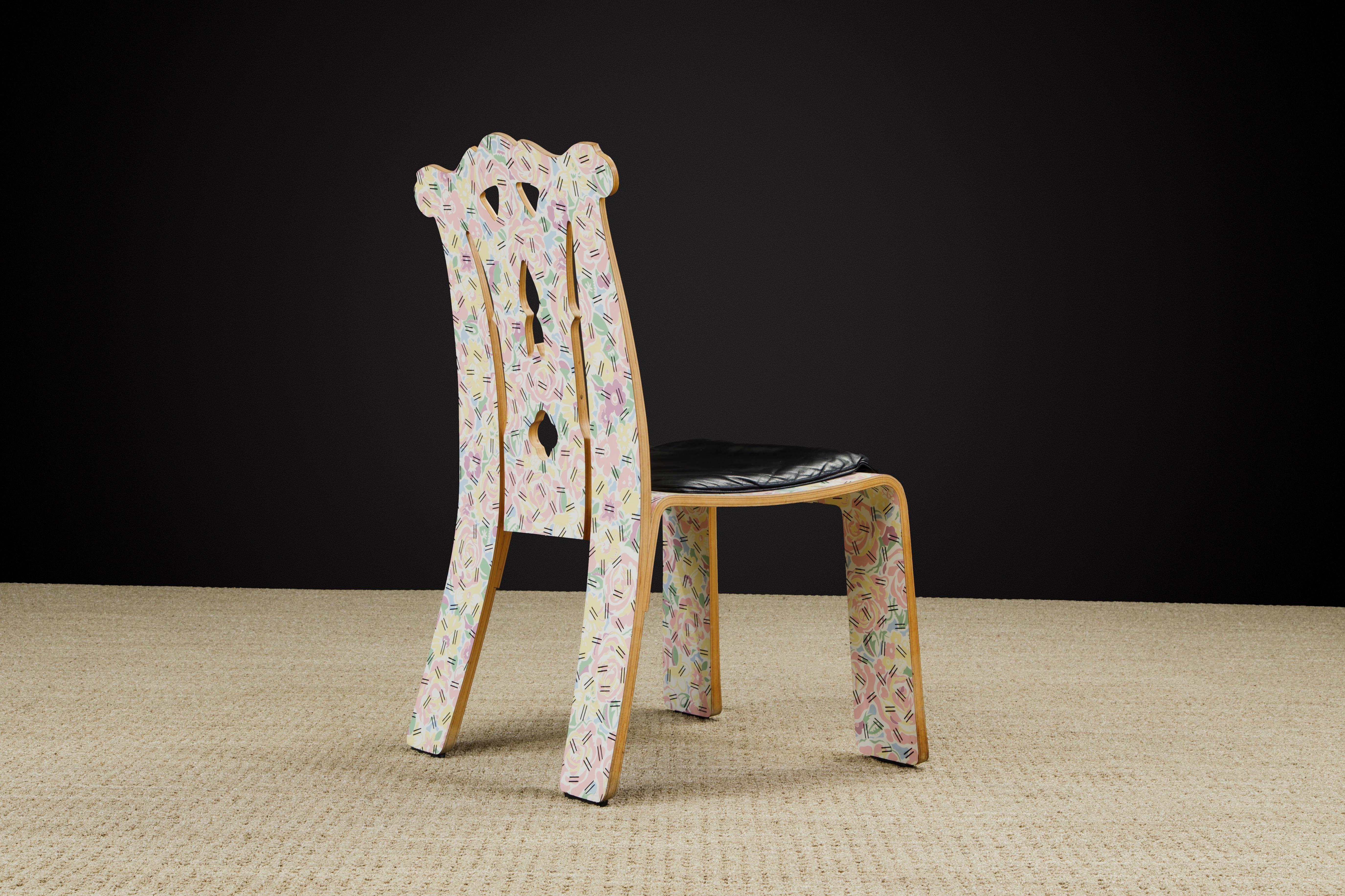 Robert Venturi Post-Modern 'Chippendale' Chair for Knoll International, c. 1985 5
