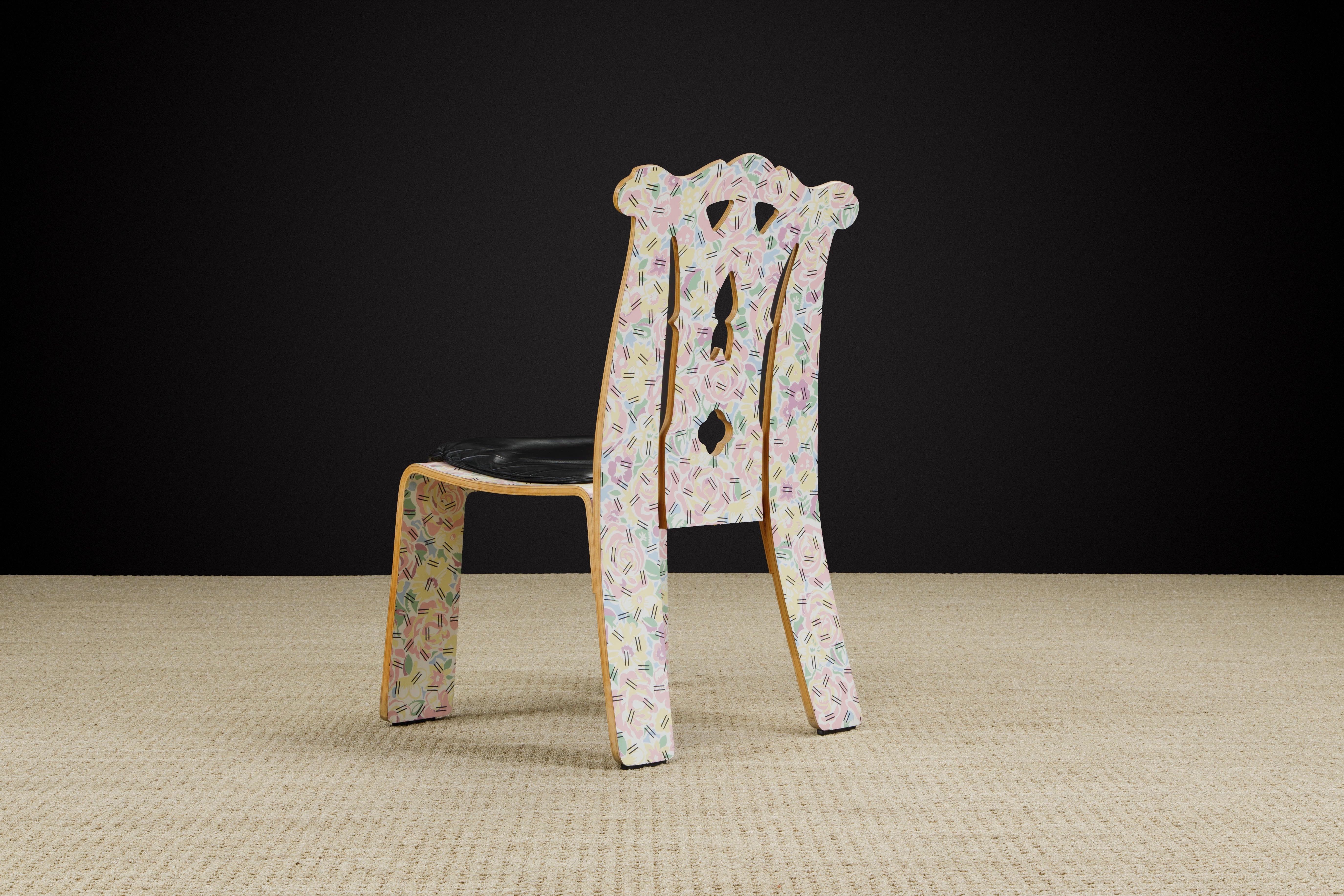 Robert Venturi Post-Modern 'Chippendale' Chair for Knoll International, c. 1985 11
